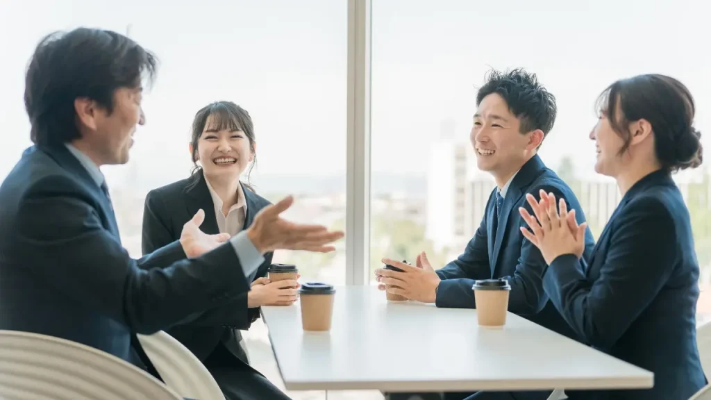 採用候補者と人事