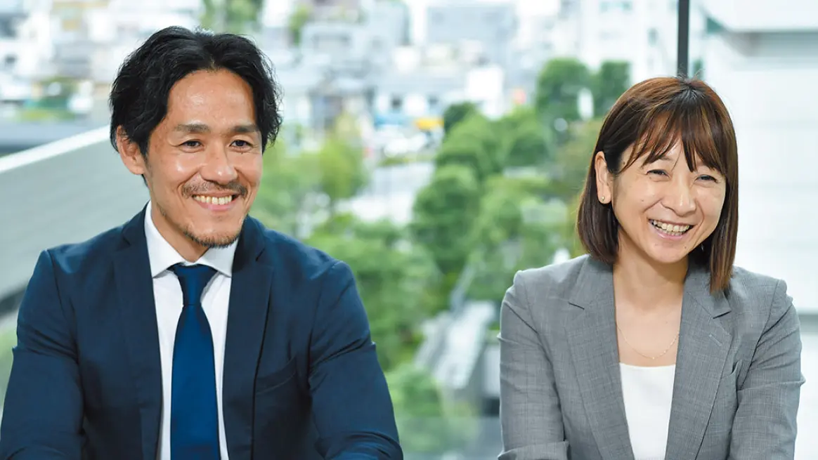 弊社代表鈴木と弊社レインカンパニー代表芦川